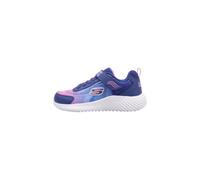 Skechers Tenis Bounder para niña, Navy, 10 UK Child