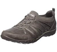 Skechers Tenis Breathe-Easy para Mujer, Brown, 37.5 EU