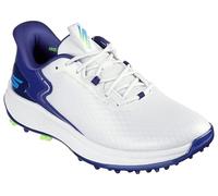 Skechers Tenis de Golf Blade Grip Flex sin Pinchos Impermeables para Hombre, Blanco/Azul Marino/Azul, 41 EU