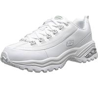 Skechers Tenis Deportivos prémium para Mujer, Blanco, 39 EU