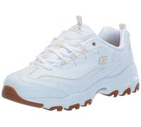 Skechers Tenis D'Lites-Good Neutral para Mujer, Blanco, 37.5 EU