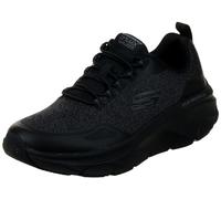 Skechers Tenis D'lux Walker 2.0 Steadyway para Hombre, Negro/Negro, 10 X-Wide