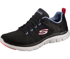 Skechers Tenis Flex Appeal 4.0 Elegant Ways para Mujer, Negro/Multicolor, 39 EU