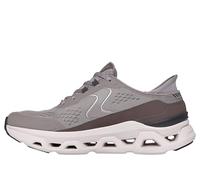 Skechers Tenis Glide-Step Atlus sin Cordones para Mujer, Dktp=Oscuro/Gris Pardo, 35 EU