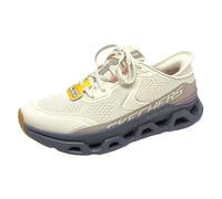 Skechers Tenis Glide-Step Atlus sin Cordones para Mujer, Ntgy=Natural/Gris, 36.5 EU