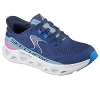 Skechers Tenis Glide-Step Atlus sin cordones para mujer, Nvbl=azul marino/azul, 38 EU