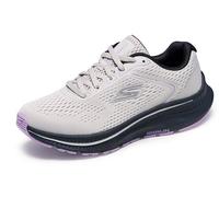 Skechers Tenis Go Run Consistent 2.0 Mile para Mujer, Gris Claro/Negro, 37 EU