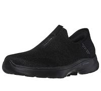 Skechers Tenis Go Walk 6 Slip-ins-Fabulous View para Mujer, Black, 4.5 UK Wide