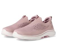 Skechers Tenis Go Walk 7 Blingpara Mujer, Purple, 38.5 EU