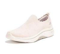 Skechers Tenis Go Walk Arch Fit 2.0 Rosa Linda para Mujer, Natural, 39.5 EU