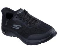 Skechers Tenis Go Walk Arch Fit 2.0 Valencia para Mujer, Ribete Textil Negro., 37.5 EU