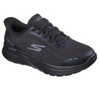 Skechers Go Walk Arch Fit N-Joy Emory, Zapatillas Mujer, Black Textile/Black Trim, 37 EU