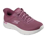 Skechers Tenis Go Walk Flex Carla para Mujer, Ribete Textil borgoña, 38 EU