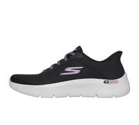 Skechers Tenis Go Walk Flex Carla para Mujer, Ribete Textil Negro., 40 EU