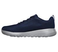 Skechers Go Walk MAX-Effort, Zapatillas Hombre, Azul/Gris, 45.5 EU X-Ancho