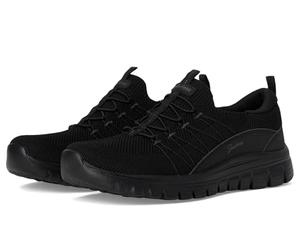 Skechers Tenis Graceful Picture Mujer, Black, 39.5 EU