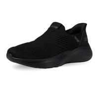 Skechers Bobs Infinity Daily Vision, Zapatillas Mujer, Black Textile/Synthetic Trim, 37.5 EU