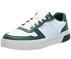 Skechers Tenis Jade Best in Class para Mujer, Blanco y Verde., 41 EU