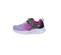 Skechers Tenis Lighted Gore and Strap W Ombr Light Up, negro, morado, 6 UK Child
