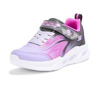 Skechers Tenis Lighted Gore and Strap W Ombr Light Up, negro, morado, 7 UK Child