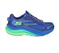 Skechers Tenis Max Cushioning Ascender para niño, Azul Marino/Verde Lima, 4 Big Kid