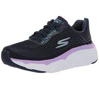 Skechers Tenis MAX Cushioning Elite para Mujer, Azul Marino/Lavanda, 38.5 EU