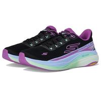 Skechers Tenis MAX Cushioning Propulsion para Mujer, Negro/Violeta, 39 EU