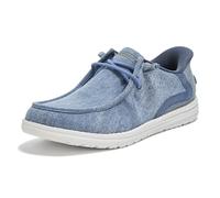 Skechers Tenis Melson-Coronado para hombre, Azul (Denim), 8.5 Wide