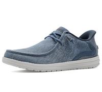 Skechers Tenis Melson-Coronado para Hombre, Mezclilla, 9 Wide