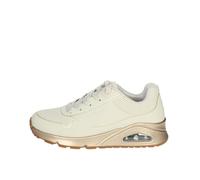 Skechers Tenis Nat 310538l para niña, Ribete sintético Natural, 5 UK