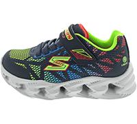 Skechers Tenis Nvmt 400602l para niño, Azul Marino sintético Multi Trim, 28 EU