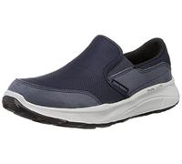 Skechers Tenis Nvy 232515 para Hombre, Borde Duraleather de Malla Azul Marino, 39 EU