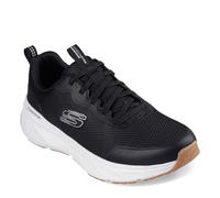 Skechers Tenis para hombre, Negro/Blanco, 44 EU