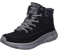 Skechers Tenis para Mujer Arch Fit Smooth, Black, 39.5 EU