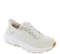 Skechers Tenis para Mujer con Manos Libres, Go Run Consistent 2.0 Endure, Natural, Rosado, 10