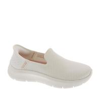 Skechers Women's Hands Free Slip-ins Go Walk Flex-Relish, Zapatillas Mujer, Crema, 41 EU Ancho