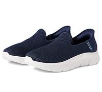 Skechers Tenis para Mujer con Manos Libres Go Walk Flex-Relish, Ribete Textil Azul Marino., 36.5 EU