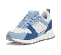 Skechers Tenis para mujer Runway - Posh Gal, Gris/Azul marino, 6