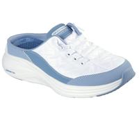 Skechers Tenis para Mujer, Wlb=Blanco/Azul Claro, 41 EU