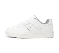 Skechers Tenis Quick Street para niño, Ribete Blanco sintético Blanco, Talla 27 EU