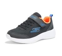 Skechers Tenis Selectors Reset Achieved para niño, Negro Textil Negro sintético Ribete Azul, 9.5 UK Child