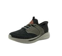 Skechers Tenis Slade-Caster para hombre, Negro/Gris, 46 EU