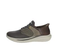 Skechers Tenis Slade-Macklin para hombre, Chocolate, 41.5 EU