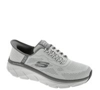 Skechers Tenis Slip-Ins RF D'Lux Walker 2.0 Rezinate para Hombre, Gris carbón, 42.5 EU