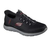 Skechers Tenis Summits High Range para mujer, Negro, rojo, gris, 43 EU