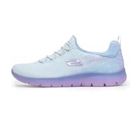 Skechers Tenis Summits para Mujer, Azul Claro Lavanda Lblv, 38 EU