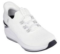 Skechers Tenis The Triple Wedge-Dallis para Mujer, Blanco, 39.5 EU
