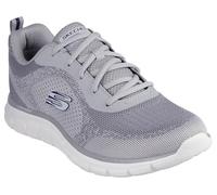 Skechers Tenis Track Glendor para Hombre, Poliuretano de Punto Gris, 44 EU