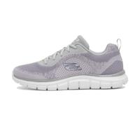 Skechers Tenis Track Glendor para Hombre, Poliuretano de Punto Gris, 46 EU
