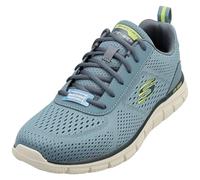 Skechers Tenis Track Leshur para Hombre, Malla sintética de Pizarra, Talla 10 de Reino Unido